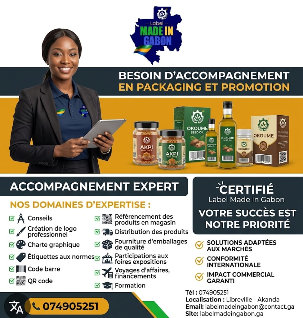 Label Made In Gabon 
